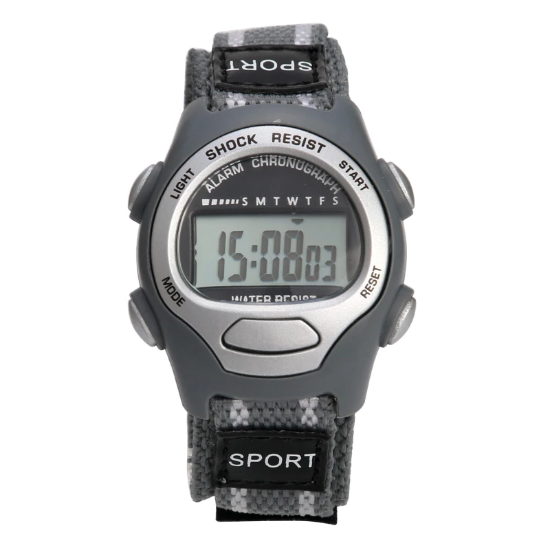cute kid digital watch nylon strap easy wearing reading colorful straps good qualtity for children boy girl | Наручные часы