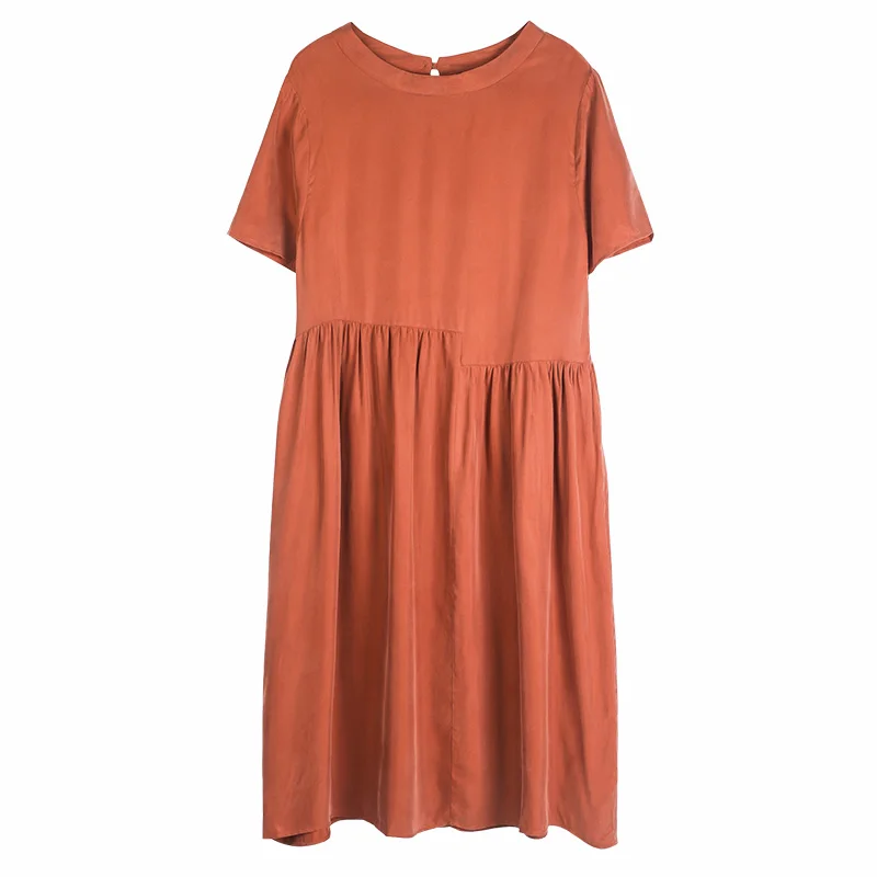 Vestido de verano mujer negro ropa de talla grande 2021 de moda de señora Casual elegante mancha vestidos