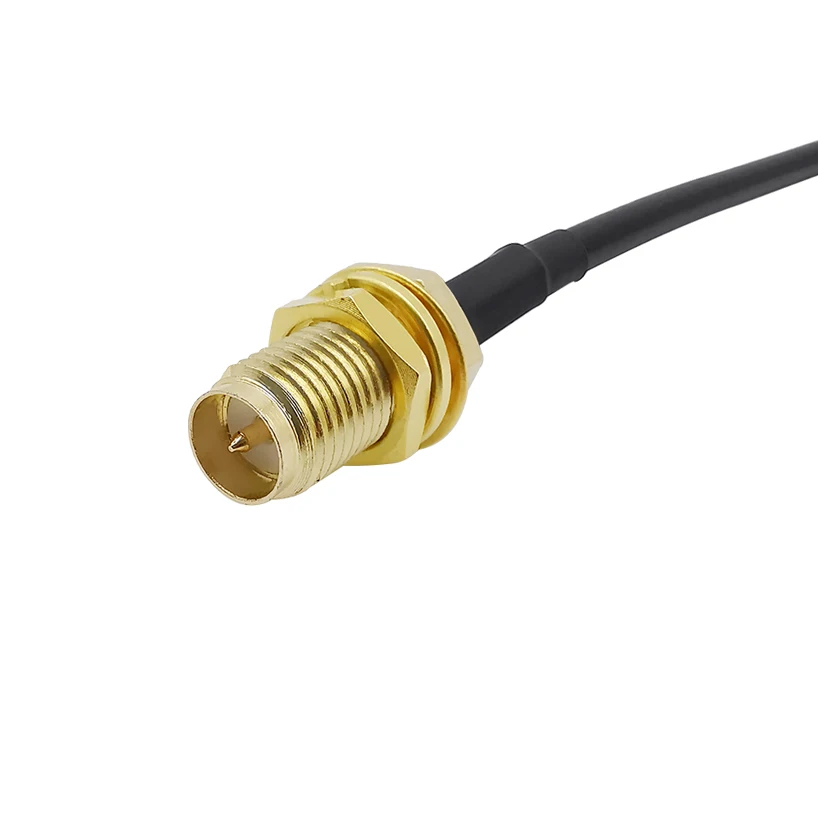 Удлинительный кабель с разъемом RP SMA гнездовой разъем для RG174 антенный Wi Fi