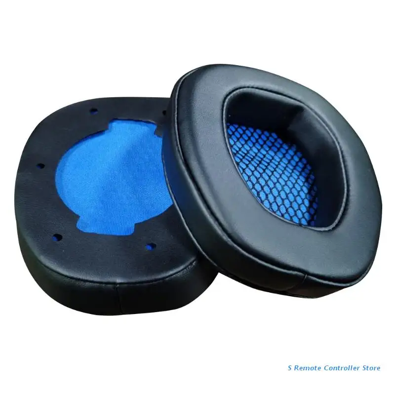 

Кожаные амбушюры для наушников BX0E, губчатые амбушюры для наушников, совместимые с наушниками Siberia V13, амбушюры с пенным наполнителем с эффек...