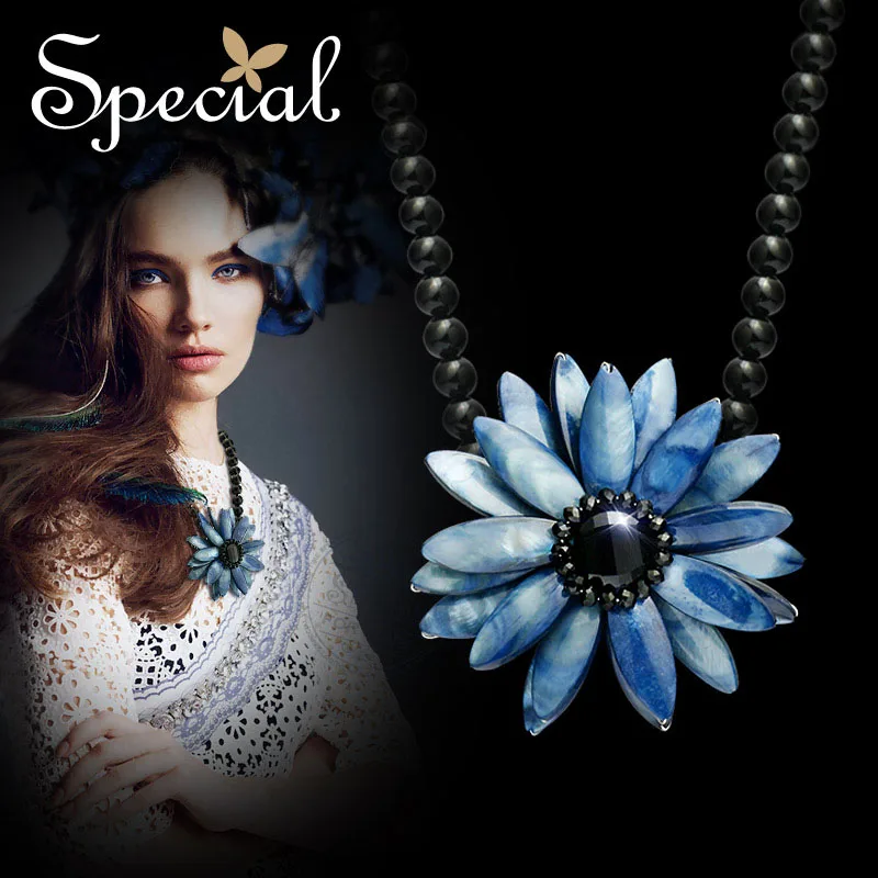 СПЕЦИАЛЬНОЕ Новое модное Макси ожерелье из натурального камня колье подвески