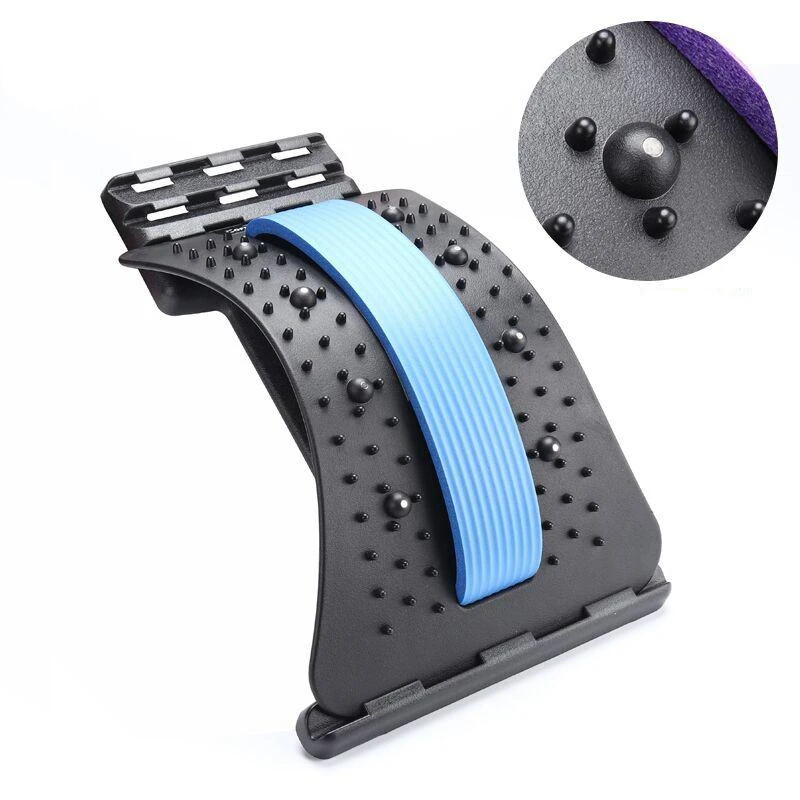 

Back Massager Stretcher Back Stretching Device Lumbar Support Spine Pain Lumbar Relief Waist Muscle Stretcher Equipment