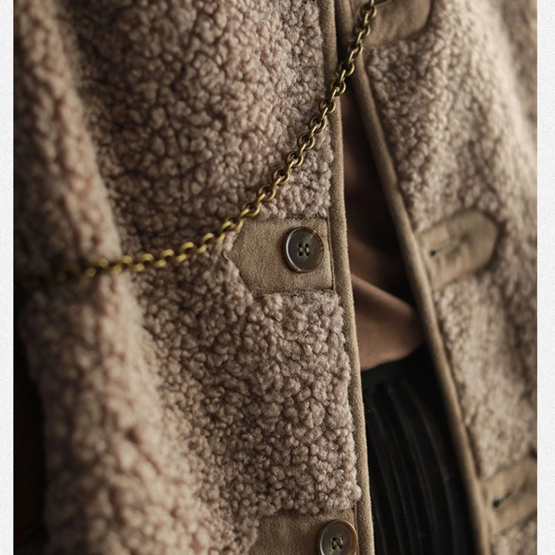 

NINI WONDERLAND Women Two Sides Wear Loose Vest Coat 2020 Autumn Winter V Neck Single Breasted Sleeveless Casual Vests Female