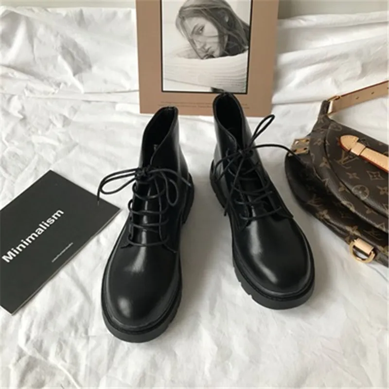 new Martin boots net red women fashion casual trend wild ins women's boots spring short boots
