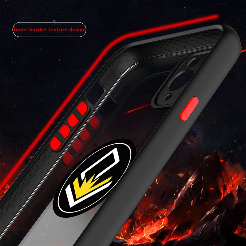

Matte Silicone Transparent Lens Protection for iPhone 11 12 XS Pro Max MINI X XR 7 8 Plus Hidden Bracket Anti Fall Phone Case