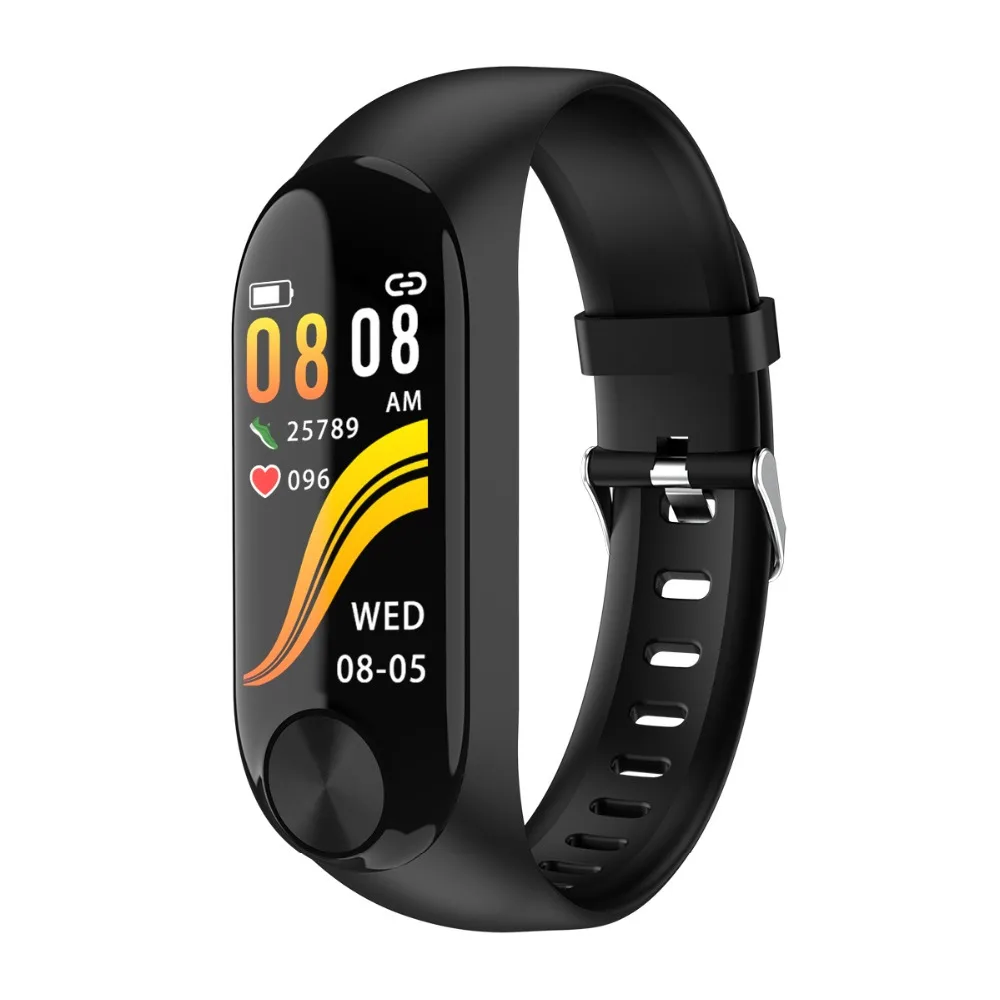 

Sport bluetooth smart bracelet blood pressure heart rate monitor tracker smart wristband smart band watch for women kids men