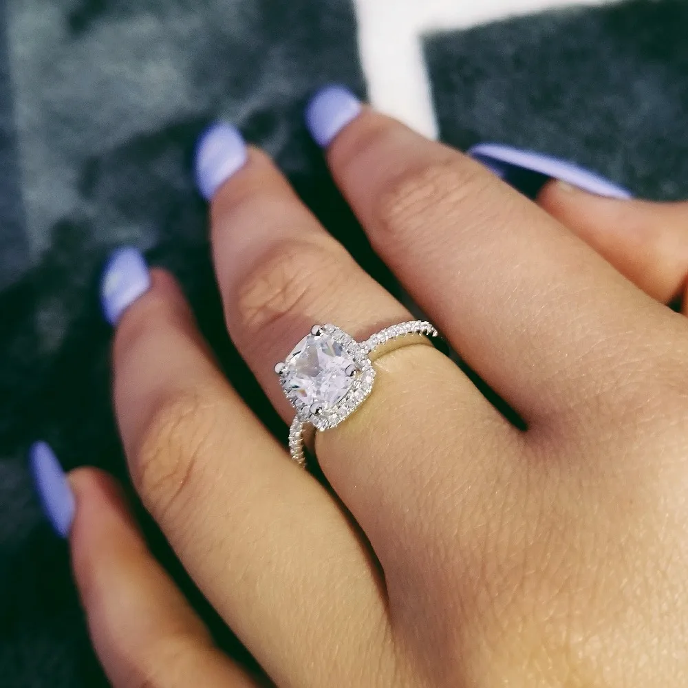 Оригинальный твердый Настоящая дизайнерская 925 Серебряные кольца два цвета для