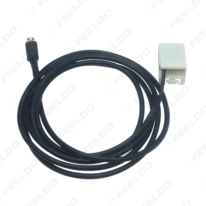 

FEELDO 10pcs Car 3.5mm Female Socket AUX Adapter Cable For Mercdes Benz Comand APS NTG GL W169-221 Audio Cable Data Wire #HQ6201
