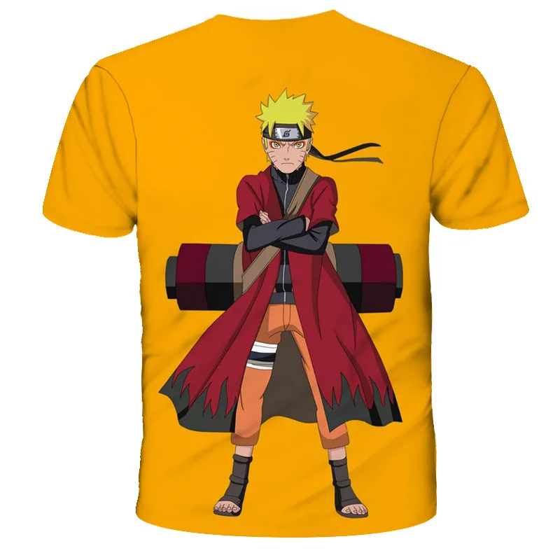 

2021 funny anime T-shirt boys and girls cool short-sleeved fashion casual summer street hip-hop top