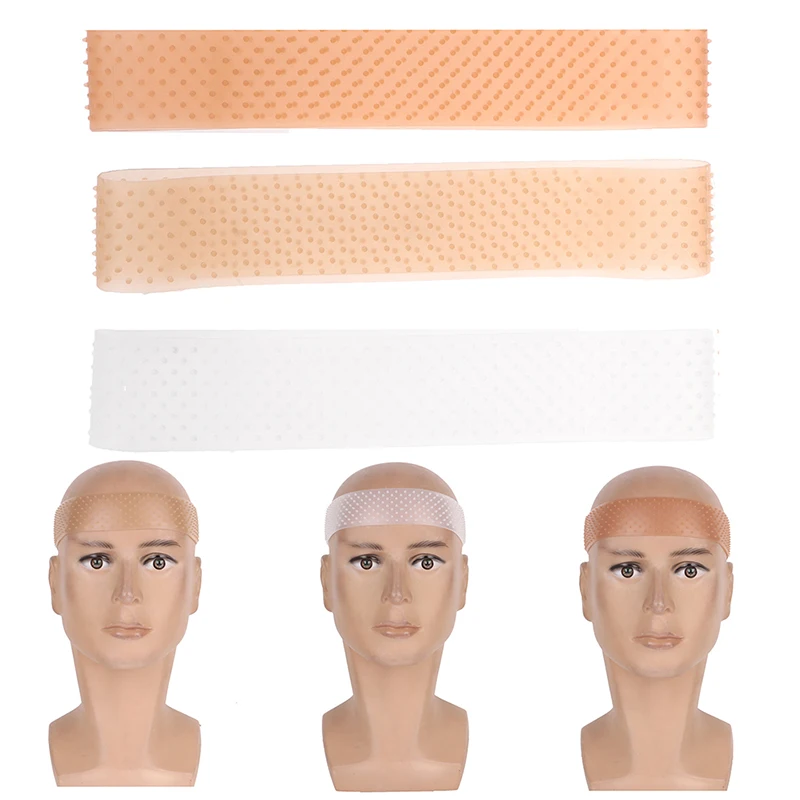 Силиконовая повязка под парик Эластичные на голову для ношения шнурка в форме