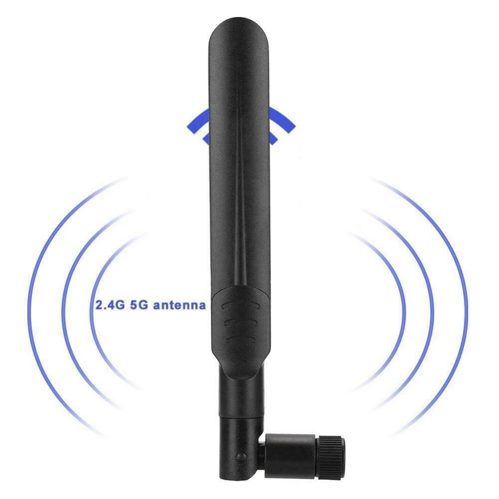 Wi Fi антенна 8dBi SMA Штекерный разъем 2 4 ГГц 5G Гц 5 8 двухдиапазонный + 21 см кабель