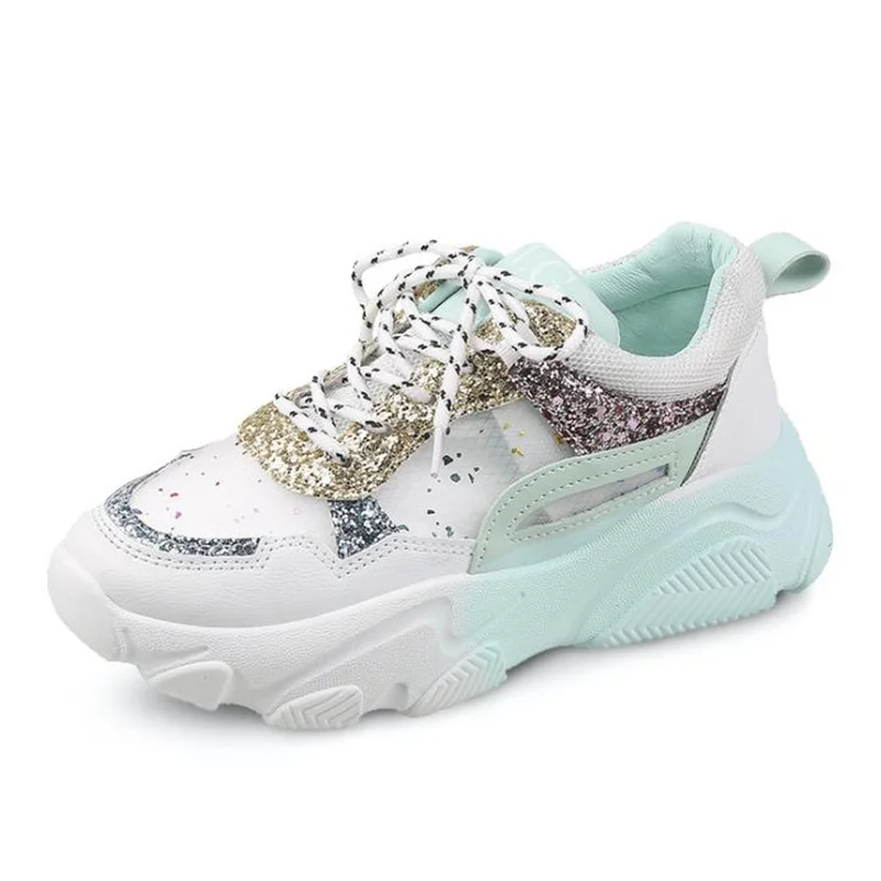 

Fashion Sneakers Women Shoes Platform Sneaker Female Mesh Breathable Vulcanized Shoes Brand Running Casual Shoes Woman Summer