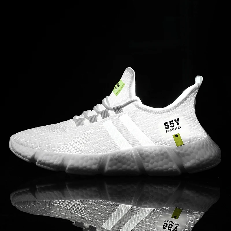 

Damyuan Men Running Shoes Breathable Flying Mesh Men's Fashion Casual Sports Shoes Male Soft Bottom Comfortable Light Sneakers