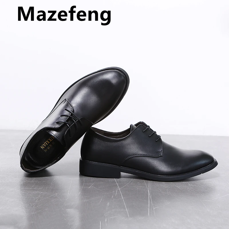 

Мужские модельные туфли, кожаные туфли высокого качества, деловые туфли, большой размер 39-44, оксфорды, мужские Модные Офисные туфли, 2021