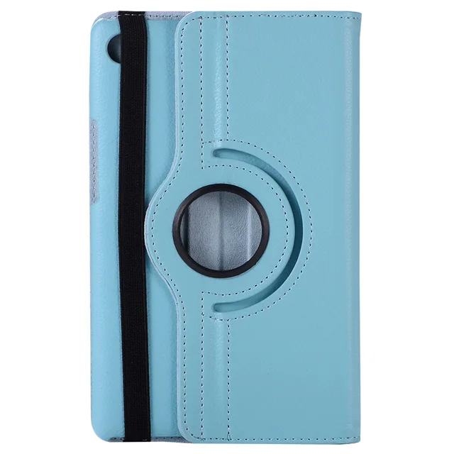 blue 360 градусов вращающийся кожаный чехол для samsung Galaxy Note Edition 10,1 P605 P600 P601 Tab Pro SM-T520 T525 T521 чехол - Цвет: blue