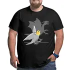 Футболка мужская оверсайз из натурального хлопка, с коротким рукавом, 4XL5XL6XL