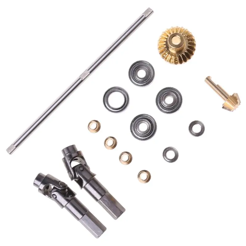 

Обновленная металлическая шестерня, передний, средний, задний мост, мост для 1/16 WPL C14 C24 B14 B24, автозапчасти для гоночного грузовика, радиоупра...