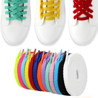 1 pairs flat shoelaces sneakers sport shoes colorful shoe laces diy for football boots trainer shoes strings shoe accessories