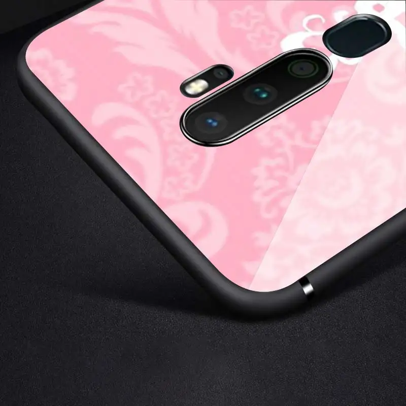 

Queen King Crown Princess for OPPO Reno 2 Z 2Z 2F 3 4 Pro 5G F7 A5 A9 2020 Super Bright Black Phone Case Soft Cover Shell