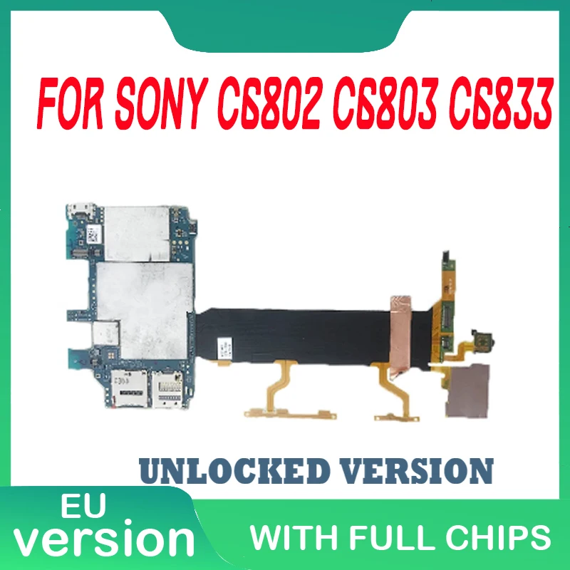 Материнская плата для Sony Xperia Z Ultra Xl39h C6802/C6803 C6833 материнская Android OS C6833|Антенны