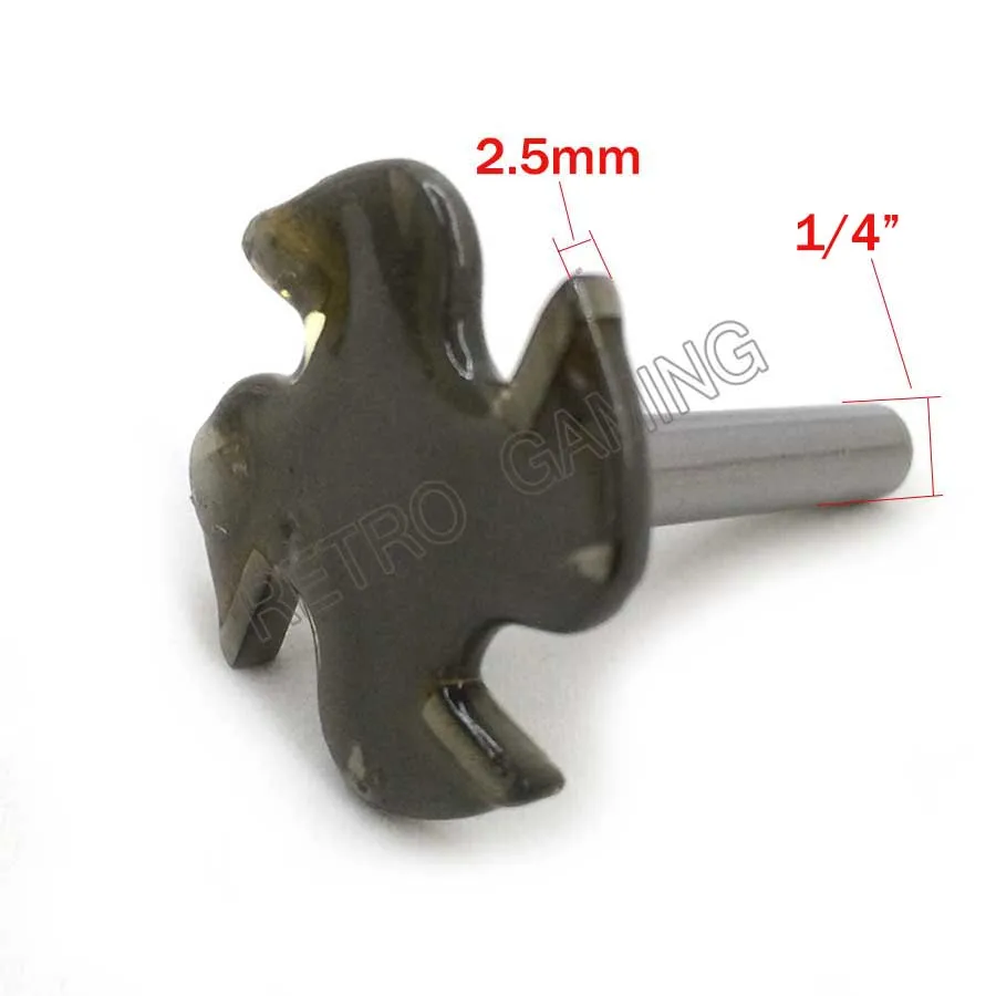 cutter 1 20 м длина 3/" 19 мм ширина Пластиковые Т-образные хромированные Т-образные формы 7 цветов аркадные MAME части шкафа машины - Цвет: cutter 1