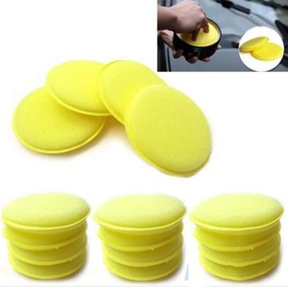 

12pcs/6pcs Waxing Polish Wax Foam Sponge Applicator Pads for Clean Cars In Stock