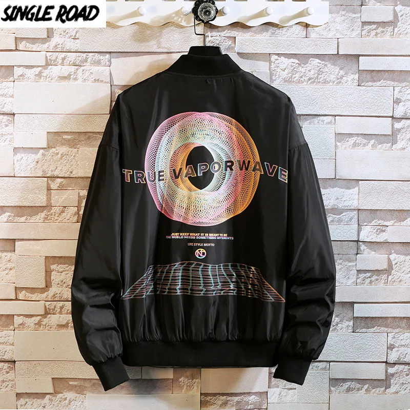 Мужская зимняя ветровка в стиле хип хоп|Мужские куртки| |