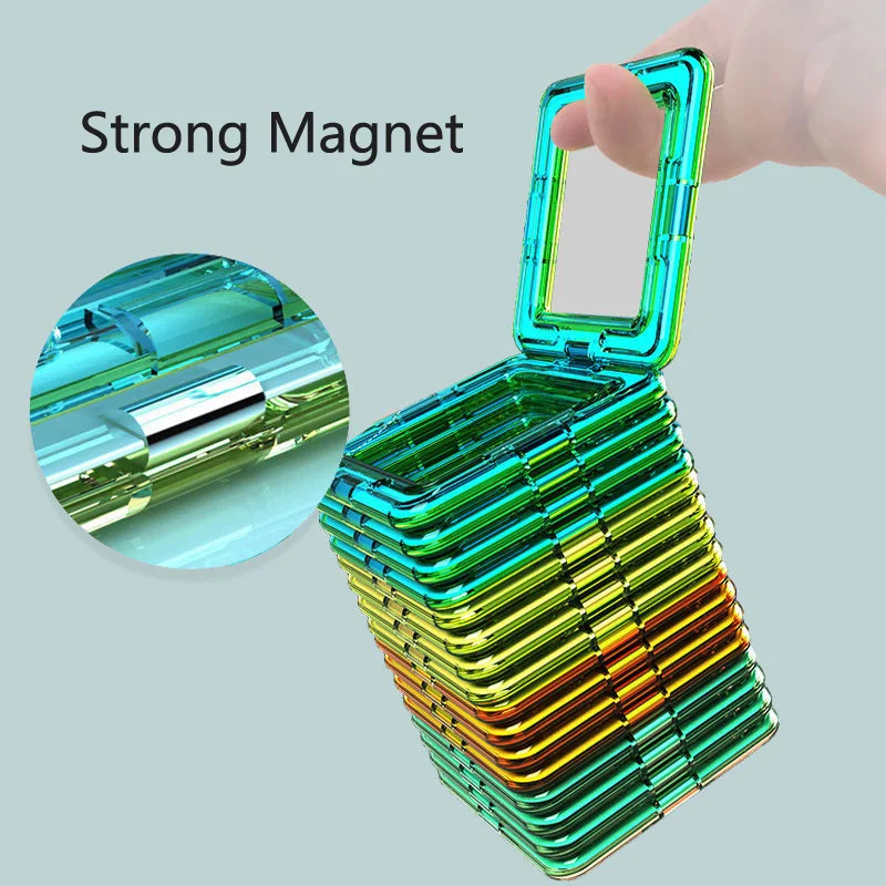 

Big Size Magnetic Blocks Magnetic Designer Construction Set Model&Building Toys Educational Toy for Children Boys Girls Gift