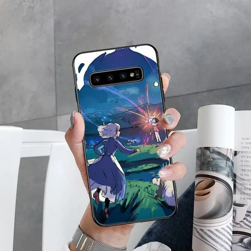 

Studio Ghibli Howl's Moving Castle Phone Case For Samsung Galaxy S7 S8 S9 S10 S10e S20 s21 s30 plus lite Ultra 5g