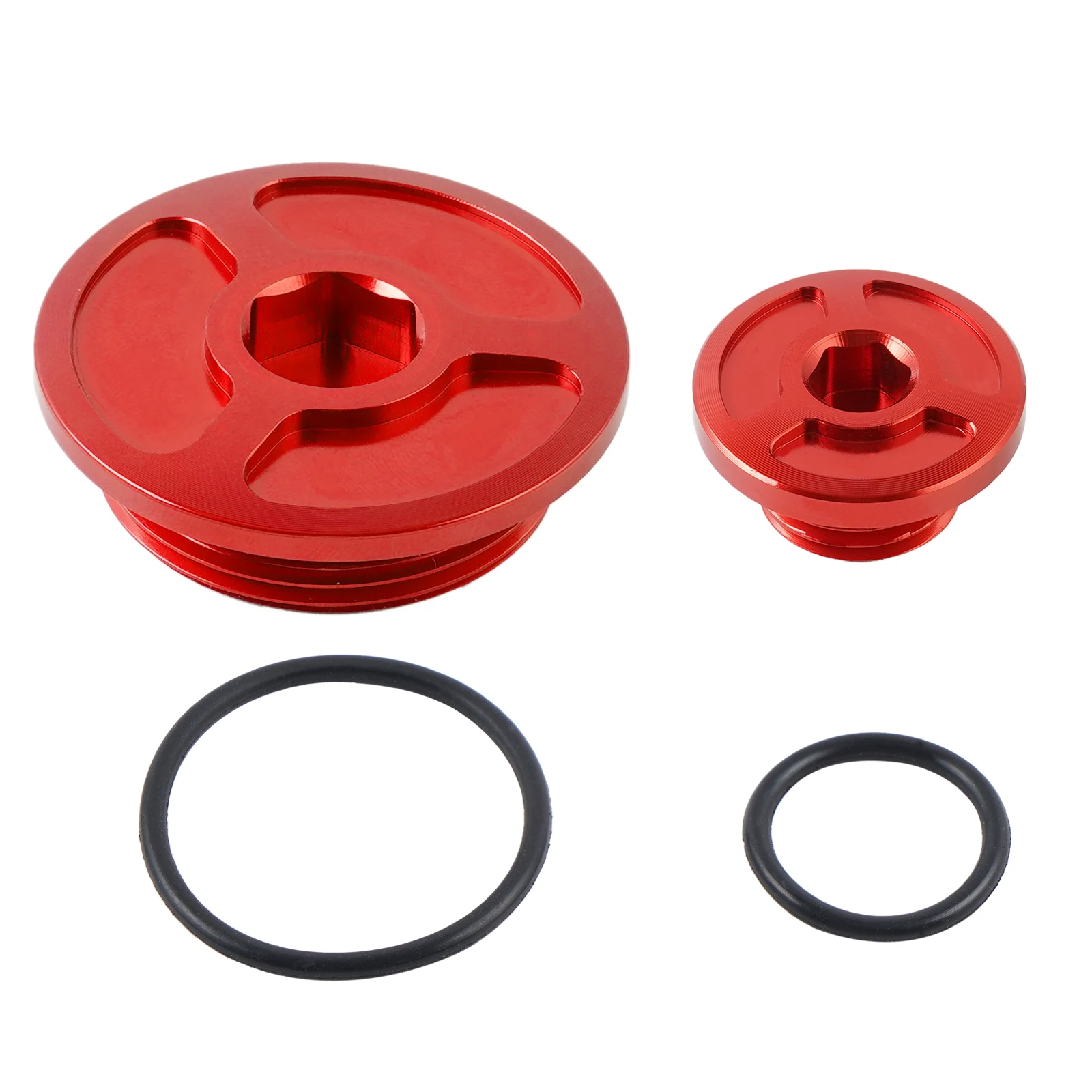 NICECNC CNC Заготовка Красный Двигатель ГРМ заглушки болты для Honda CRF250L CRF250M 2012 2015 2013 2014
