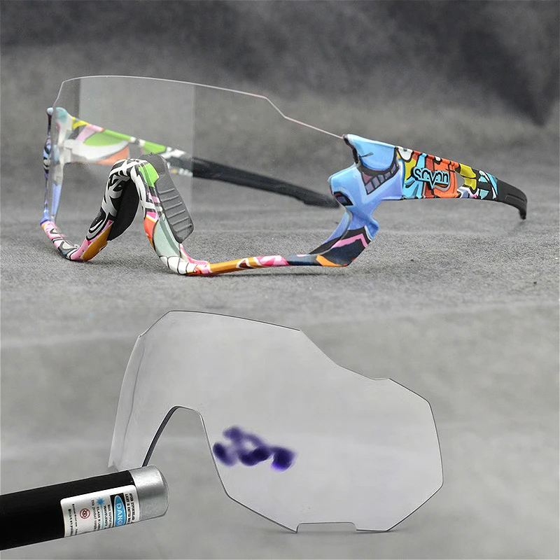 New Cycling Glasses Photochromic MTB Bike Goggles PeterOutdoor Sports Sunglasses For Men Women Eyewear 100 Foxe |