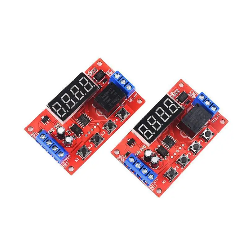 Релейный модуль с регулируемой задержкой времени постоянный ток 5 В 12 24 10 А 32