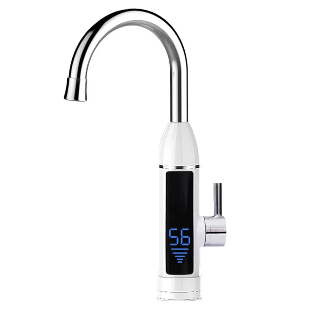 

LCD Display Instant Hot Water Tap Digital Electric Faucet 3000W Tankless Kitchen Instant Hot Water Heater Kitchen Faucet