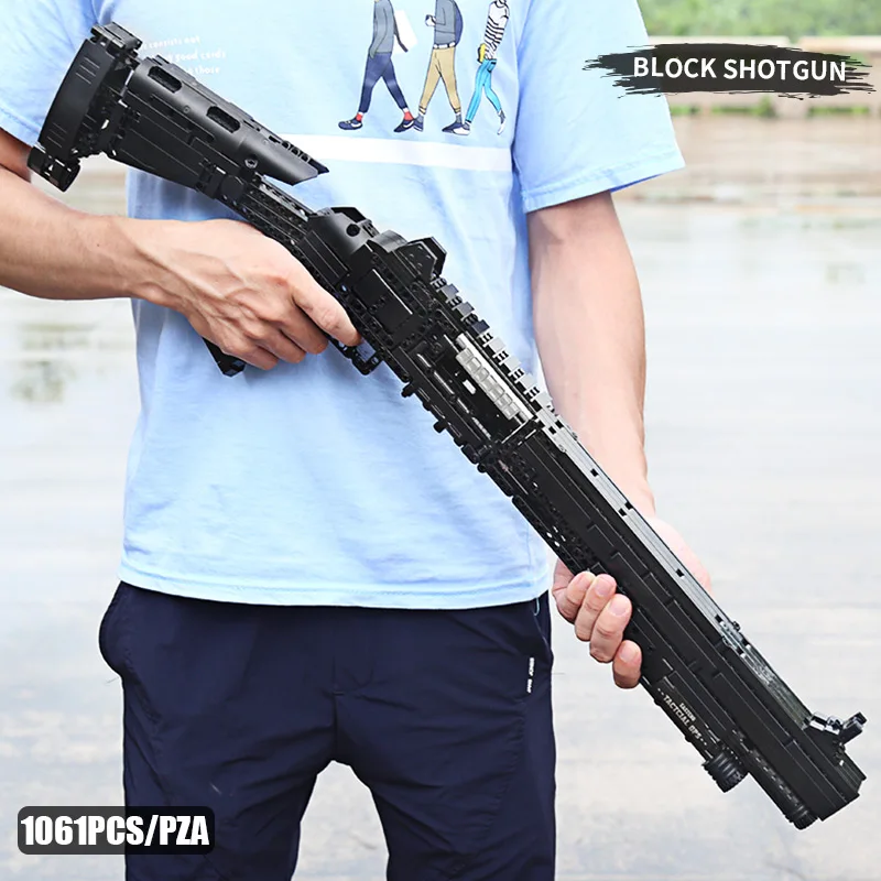Молд король сборка блочный пистолет оружие BENELLI M4 Super 90 автоматический модели