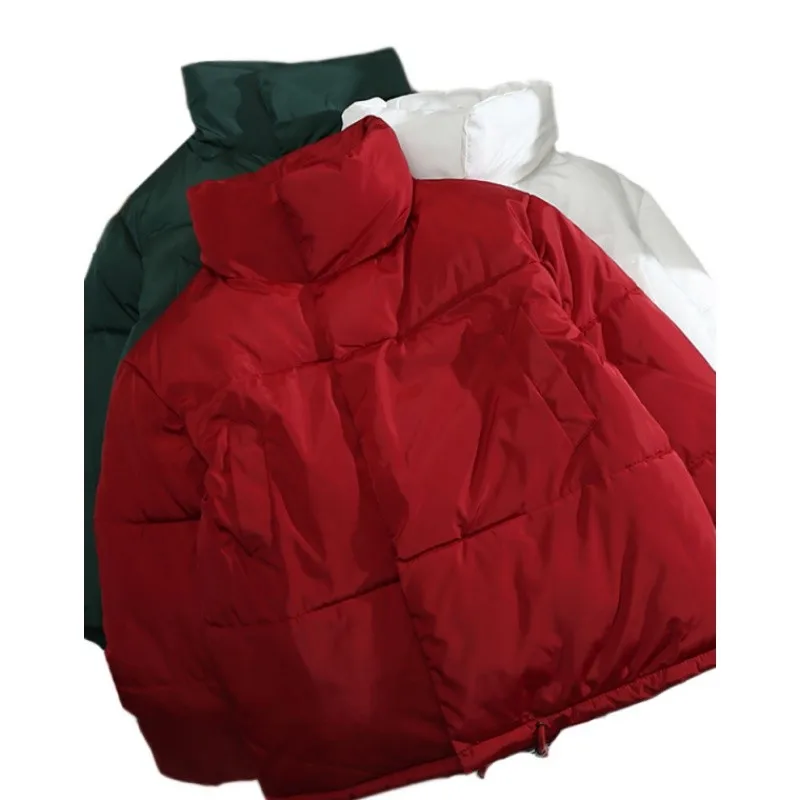 

Coat Winter Outwear Casual Solid Female Jacket Jacket Short Thick Bubble Mujer Casaco Women Feminino Warm Parkas Parka