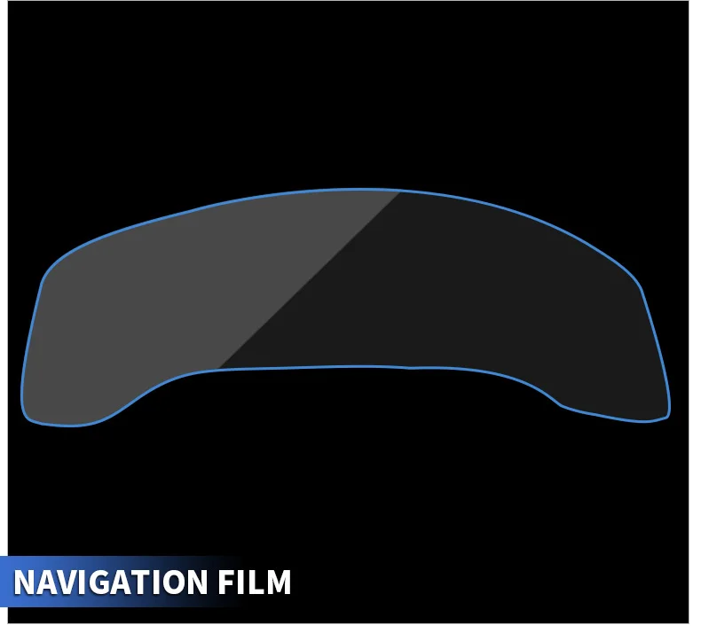 For Honda CRV CR-V Instrument panel navigation display tempered protective film control car GPS screen stickers i