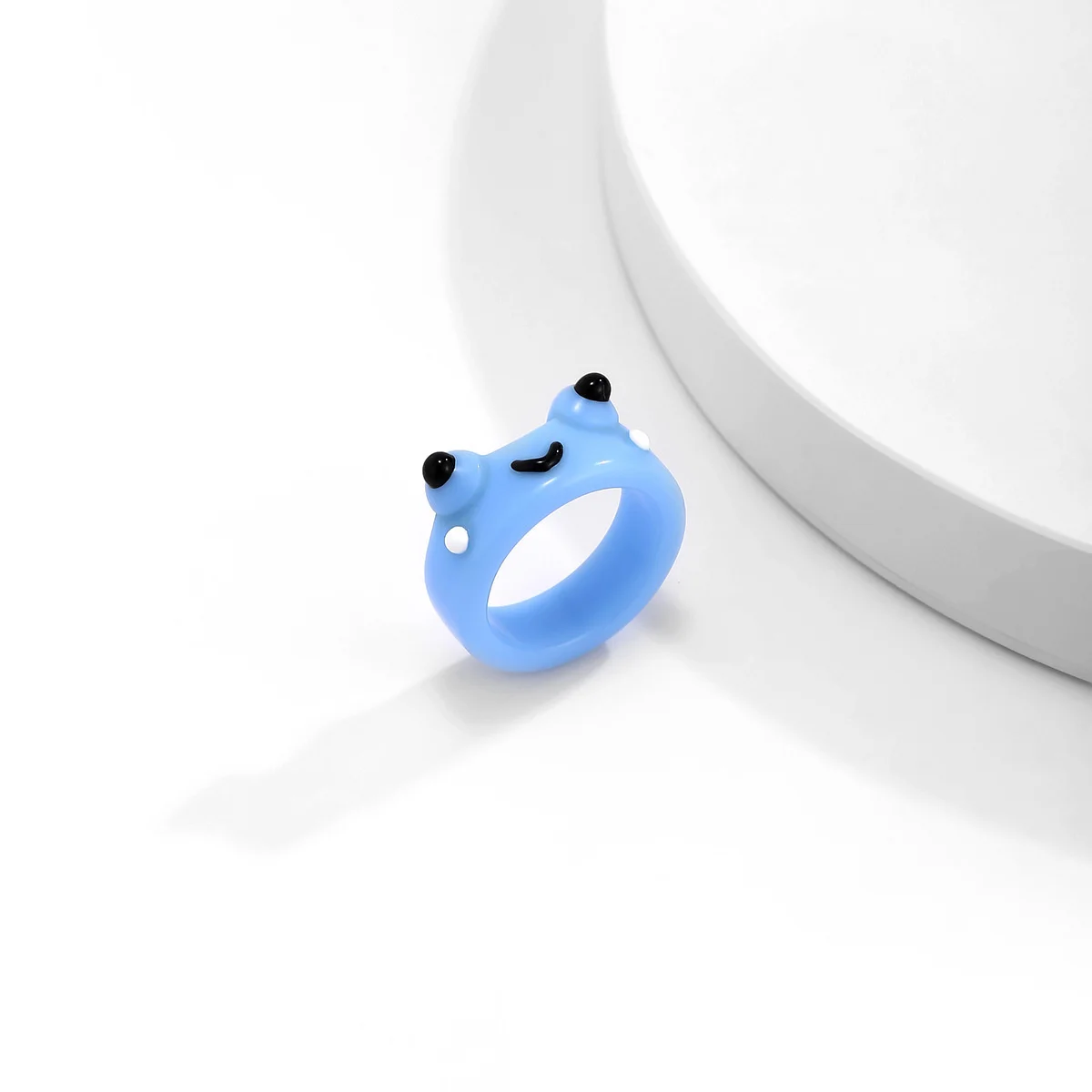 Cute Animal Frog Ring Acrylic Clay Resin Rings For Women Girls Summer Fashion Travel Jewelry Gifts | Украшения и аксессуары