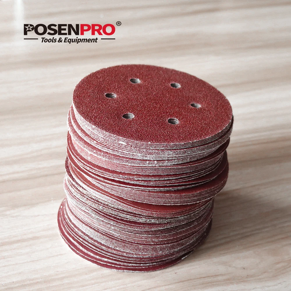 POSENPRO 150 мм 6 дюймов полировальный шлифовальный диск наждачная бумага Ассорти