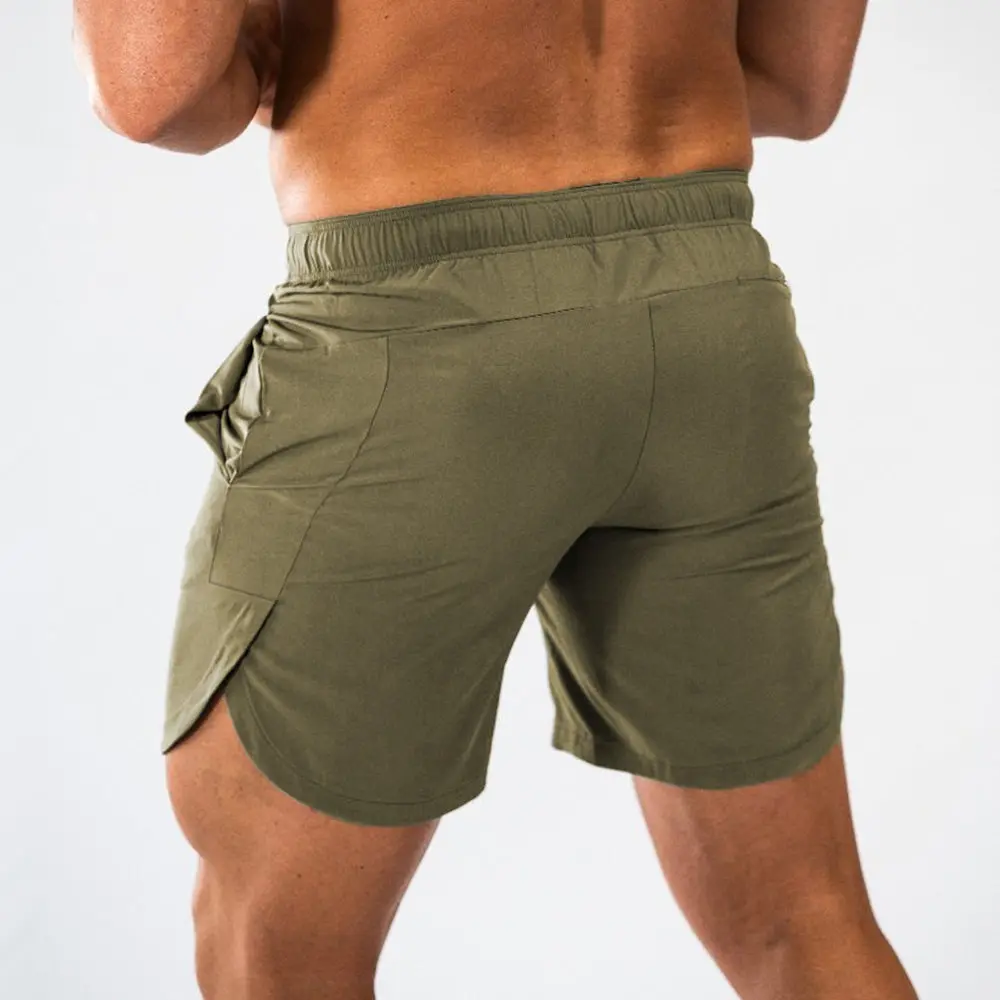 

Fitness Short Pants Male Jogger Sporty Workout Bermuda Summer Casual Quick dry Beach 479