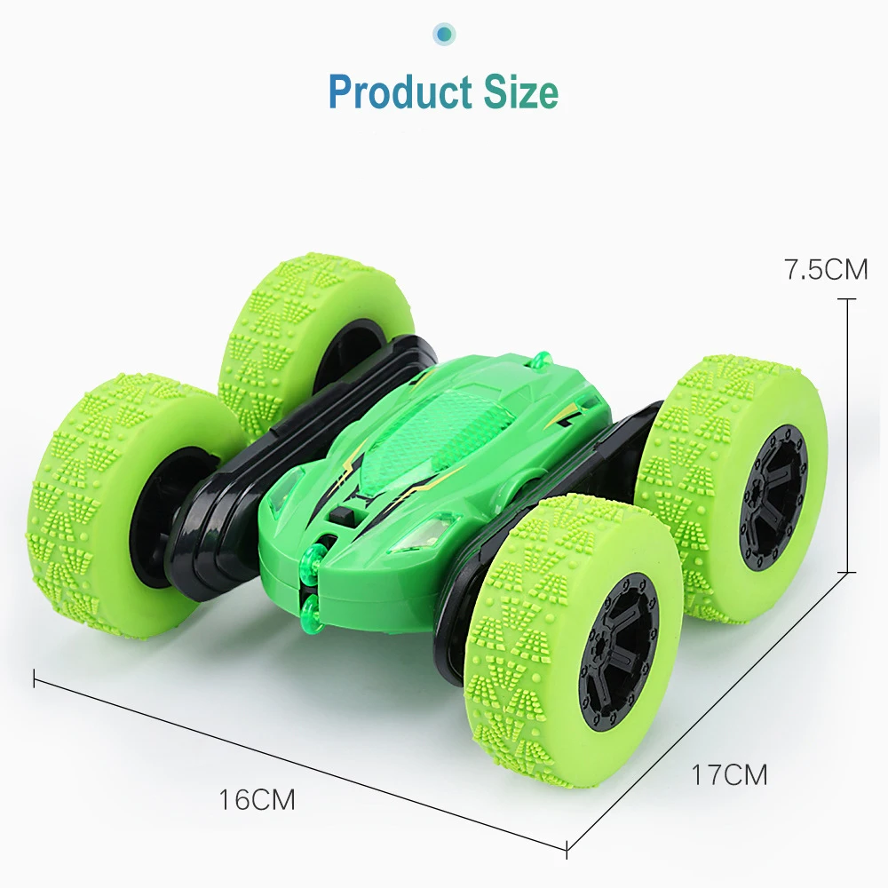 RC Car 2.4G 4CH LED Stunt Drift Deformation Buggy Rock Crawler Roll 360 Degree Flip Kids Robot Toys Radio Controlled | Игрушки и хобби