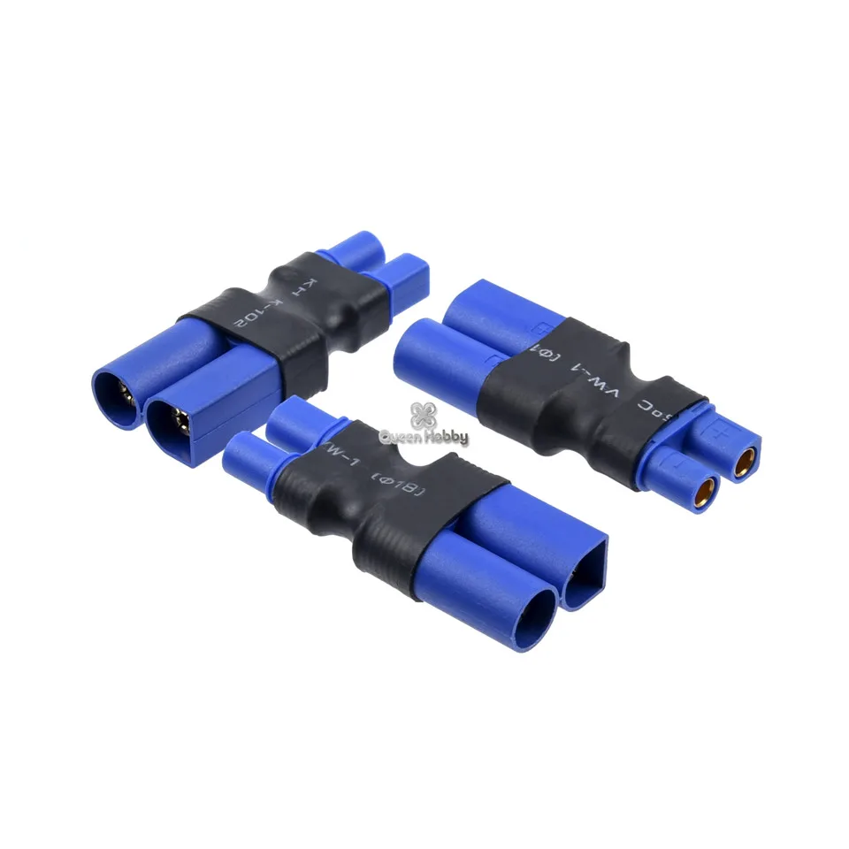 1 шт./2 шт./3 шт. адаптер Женский EC3 к штекеру EC5 разъем для RC Lipo золотые элементы