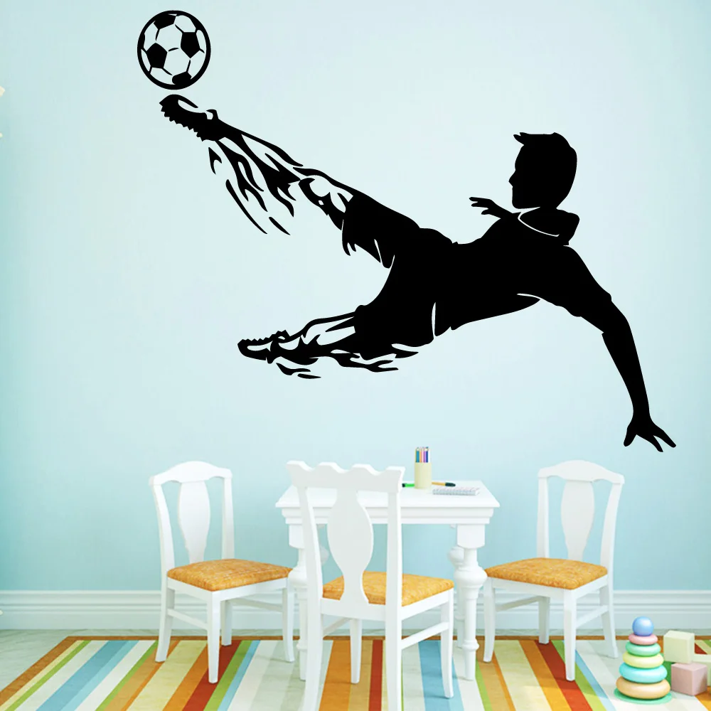 Страстные paly настенные наклейки на тему футбола декоративные домашний декор