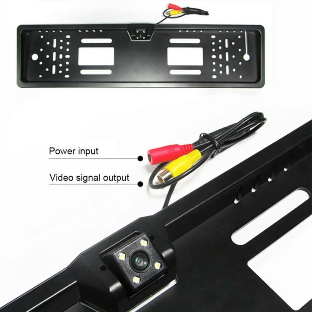 

4 LED Car View 170 Rear HD Reversing Back Up Camera Parking Night Vision