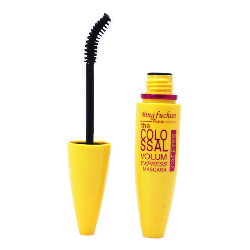 Fashion New 4D Black Mascara Thick Curling Waterproof Makeup Kit Long Lasting engthening Lashes Cosmetics |