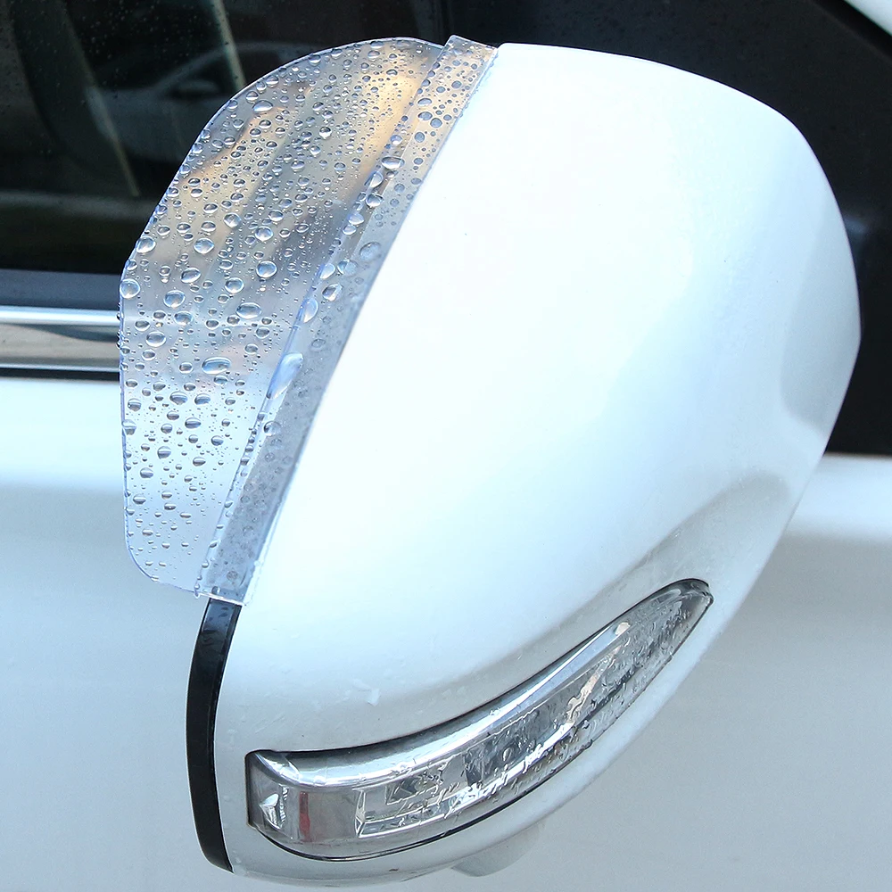 1 пара автомобильных зеркал заднего вида солнцезащитный козырек от дождя для Peugeot