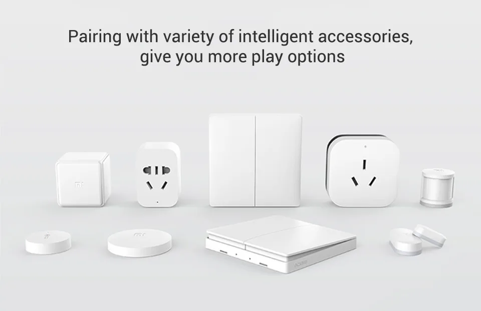 Умный беспроводной переключатель Aqara wifi дверной звонок датчик zigbee домашний набор