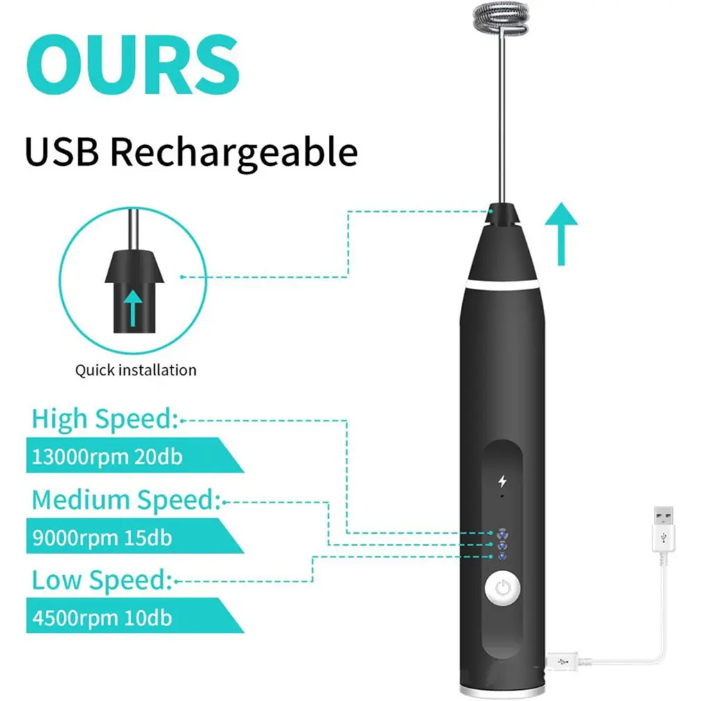 Электрический венчик для взбивания молочного напитка Кофе Смеситель