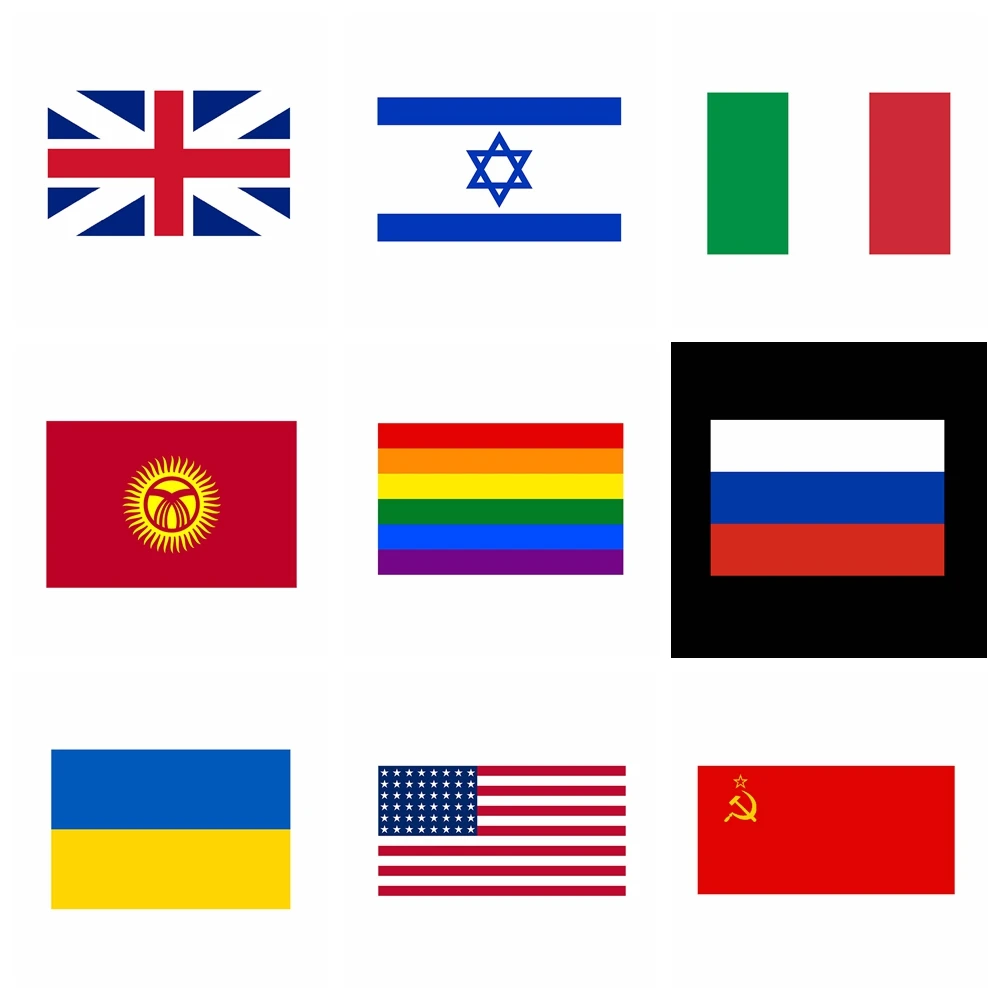 

Горячие флаги, автомобильные наклейки для авто, автомобиля, мотоцикла, кузова, стильные аксессуары