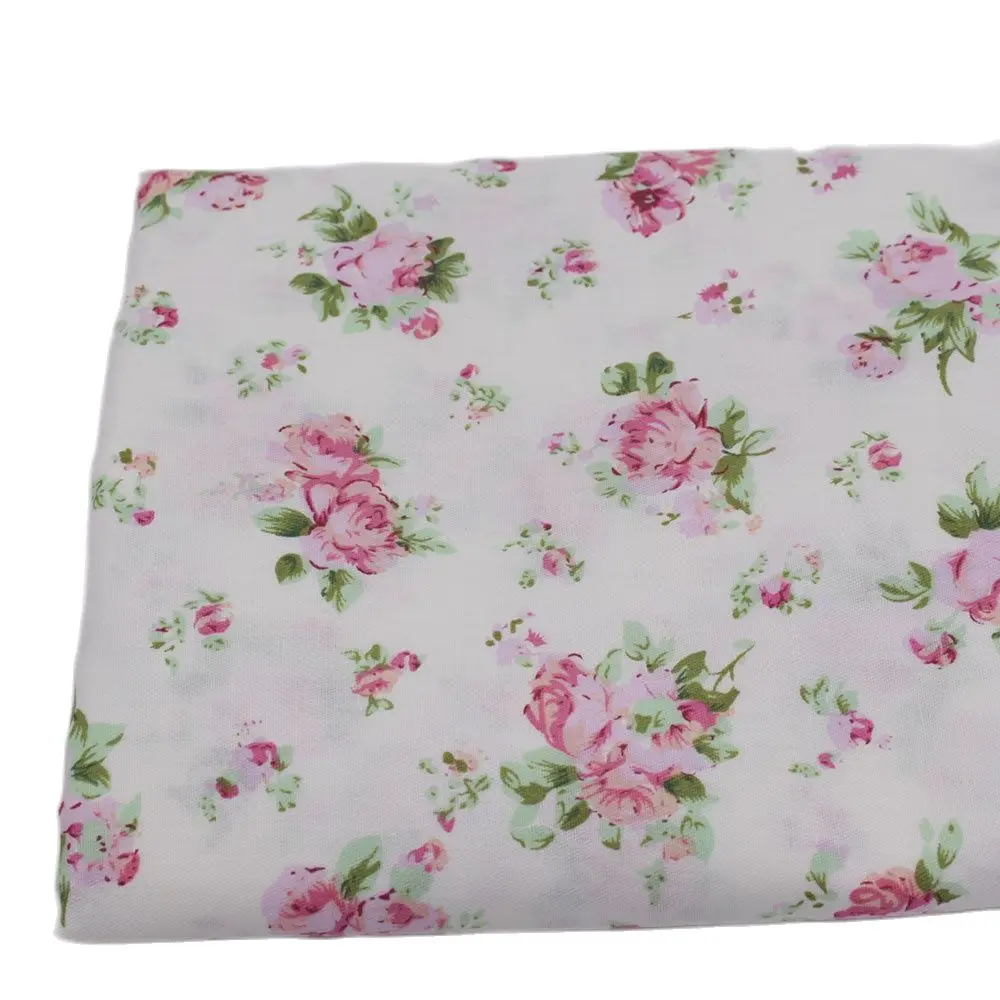 Детская одежда для сна из Твила хлопковая ткань с цветочным принтом шитья платье