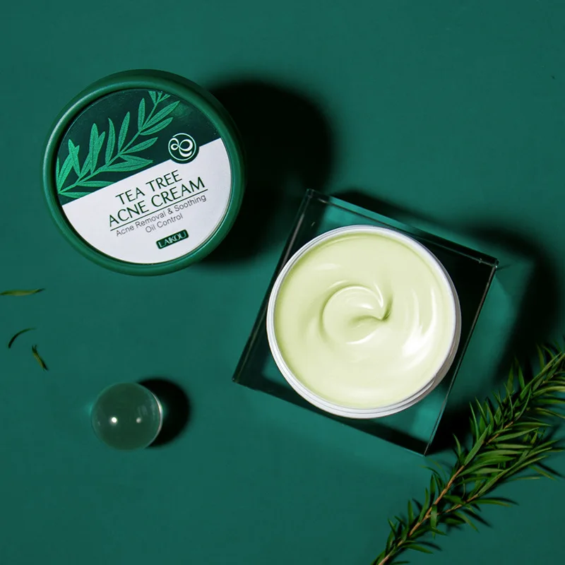 Tea Tree Acne Cream Soothing Removal Oil Control Promote Skin Cell Metabolism And Cure Lncrease Moisture 20g |